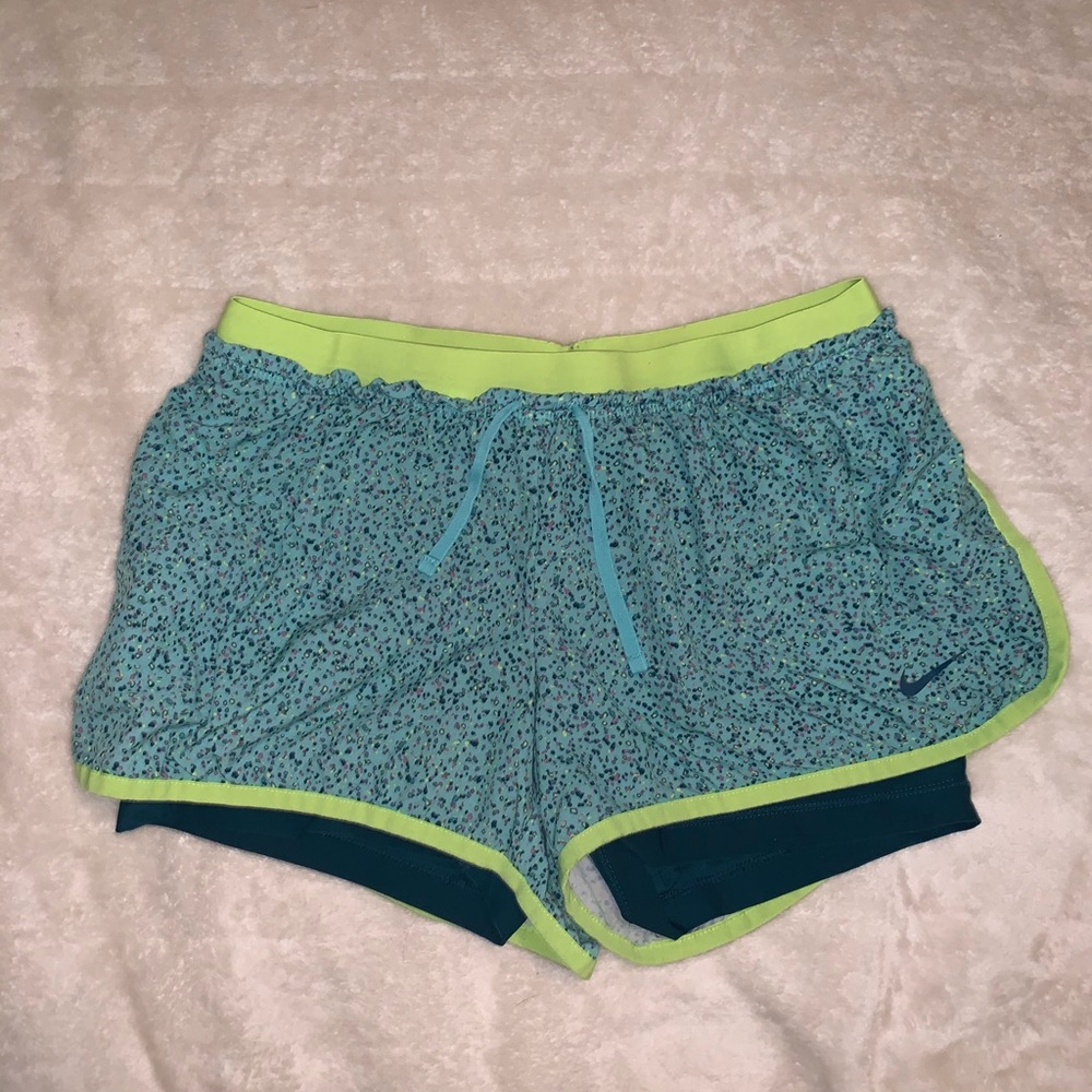 Nike shorts with built in compression shorts